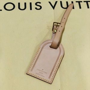 Larger Louis Vuitton Travel tag